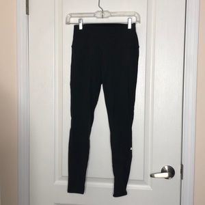 Black Alo Yoga 7/8 Airbrush High Waisted Legging